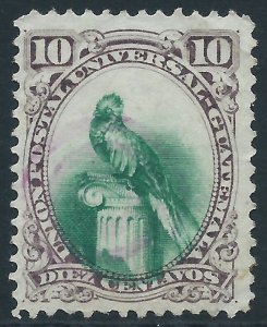 Guatemala, Sc #24, 10c Used