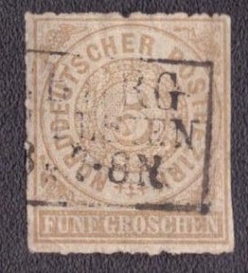 North German Confederation - 6 1868 Used