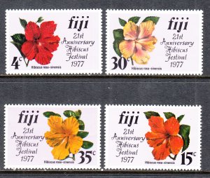 Fiji 376-379 Flowers MNH VF