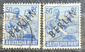 Berlin #9N13 Used- SCV=$19.50 x 2 (Buy 1 Get 1 Free)