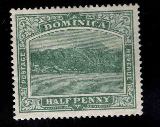 DOMINICA Scott 50  MH* wmk 3