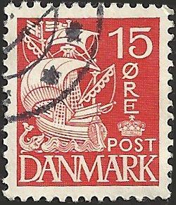 DENMARK -  #192 - Used - SCV-0.30