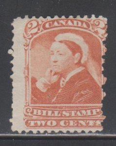 Canada, Revenue,  2c Bill Stamp (FB39) Used