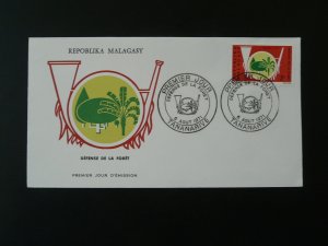 preservation of the forest FDC Madagascar 100968