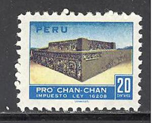 Peru RA50 mint hinged SCV $ 0.25