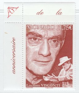 MONACO 2006 Cinema Luchino Visconti Film Director MNH** Stamp A25P52F20183-