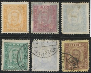 Funchal #1/2/4-6/9 Used Single