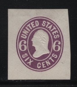 U64 XF unused cut square with nice color cv $ 50 ! see pic !