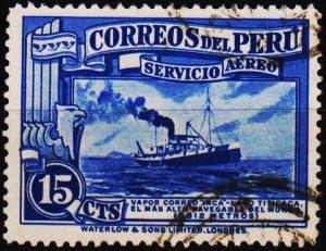 Peru. 1936 15c S.G.625 Fine Used