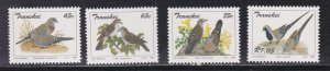 South Africa - Transkei # 295-298, Doves, Mint NH, 1/2 Cat.