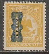 MEXICO 572, 50¢ CORBATA OVPT ON DENVER ISSUE, SINGLE MINT, NEVER HINGED. VF