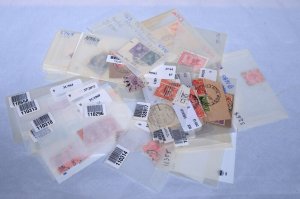 40 AUSTRALIA Early Postage Cancellations Stamps Collection USED