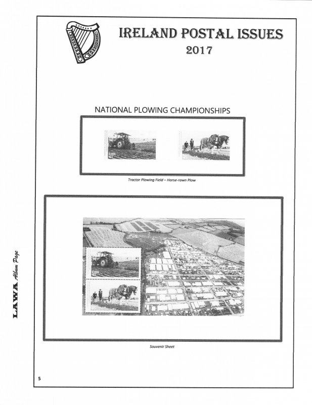 2017 Ireland Singles Supplement – LAWA Album Pages