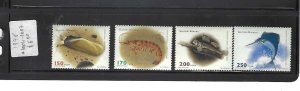 GUINEA BISSAU 1998  FISH #1004-1007 MNH