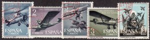 Spain - 1961 - SC 1040-44 - NH - Complete set