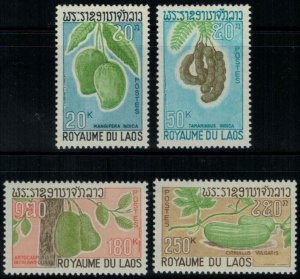 Laos 174-177 MNH Fruit Nature Plants Trees Melons ZAYIX 031822S52M