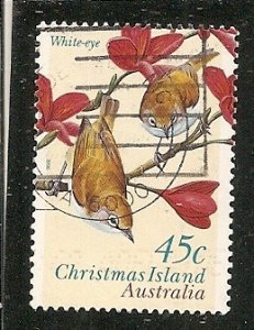 Christmas Island   Scott  399  Birds    Used