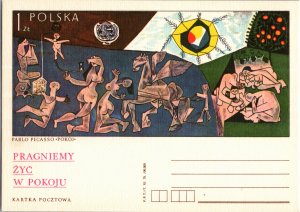 Poland, Worldwide Government Postal Card, Art