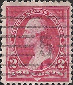 # 250 Carmine Used George Washington