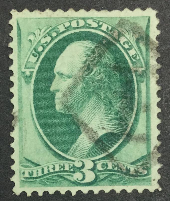 US #136 GRILLED USED VF $30 LOT #8600