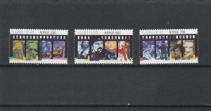 Norway  Scott#  1134-1136  MNH  (1996 Motion Pictures Cent.)