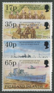 Falkland Islands #634-637 Mint Set