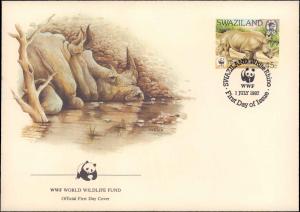 Swaziland, Worldwide First Day Cover, Animals