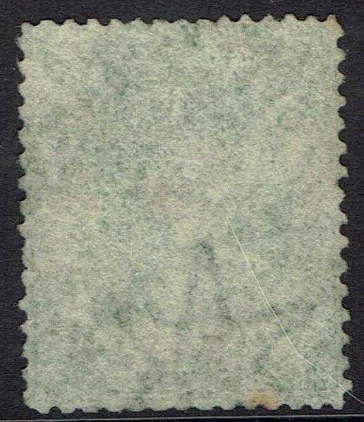 QUEENSLAND 1860 QV CHALON 6D WMK SMALL STAR CLEAN CUT PERF 14-16 USED 