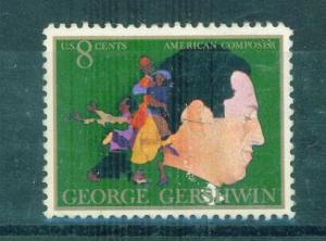 US Sc# 1484 Used FVF White Spot Flaw George Gershwin EFO