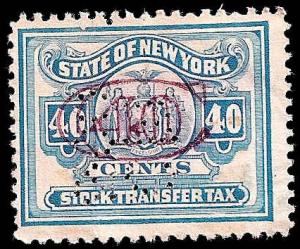 .40 CENTS NEW YORK STOCK TRANSFER