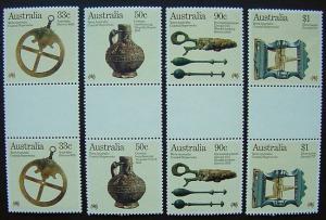 Australia, Scott 963-966, MNH Gutter Pairs