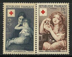 France B291-2, Mint Never Hinge . CV $ 20.50