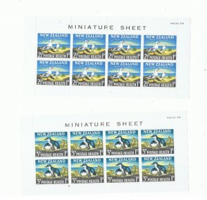 New Zealand B67a & B68a MNH Souvenir Sheets- Birds