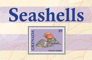 Grenada - 2013 - Seashells - Souvenir Sheet - MNH