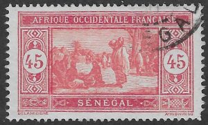Senegal (1925) - Scott # 101,  Used