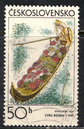 Czechoslovakia; 1971: Sc. # 1728: O/Used Single Stamp