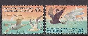 Cocos Islands 300-1 Seabirds mnh