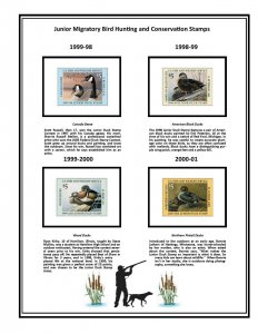 Mac's - JDS28 2020-21 US Junior Duck Stamp Mint OG NH VF Centering FREE Mount 