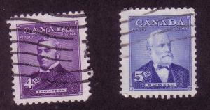 349-350 Canada, used CV $0.40