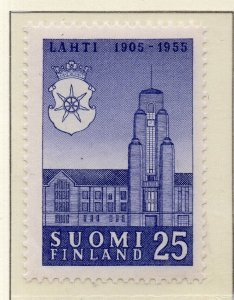 Finland 1955 Early Issue Fine Mint Hinged 25Mk. NW-222029
