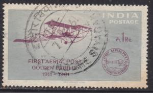 India 338 Golden Jubilee, First Air Mail Flight 1961