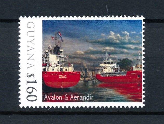 [90815] Guyana 2010 Cargo Ships Avalon & Aerandir  MNH