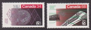 Canada # 1092-1093, Expo 86, Mint LH, 1/3 Cat.