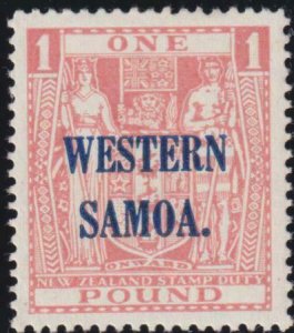 Samoa 1935 SC 178 MLH
