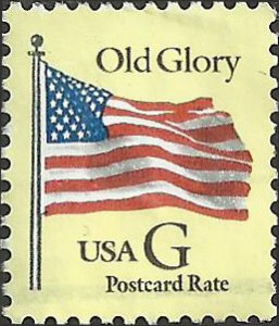 # 2879 USED G STAMP OLD GLORY