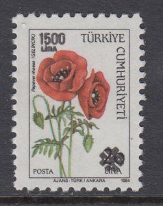 Turkey 2480 Flower MNH VF