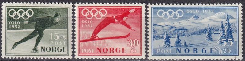 Norway #B50-2  F-VF Unused  CV $21.75 (A18766)