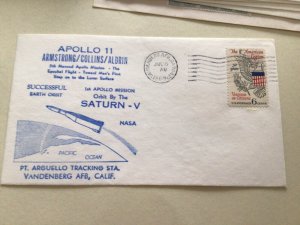 Apollo 11 Man on the Moon 1969 Moon Landing stamp cover   A13779