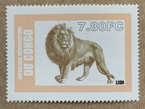 Zaire 2000 Lion, MNH. Scott 1511, CV $8.00