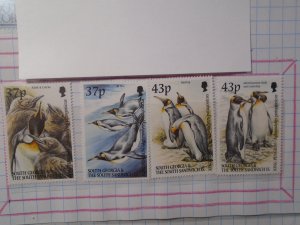 South Georgia  #  262-65     MNH   Birds